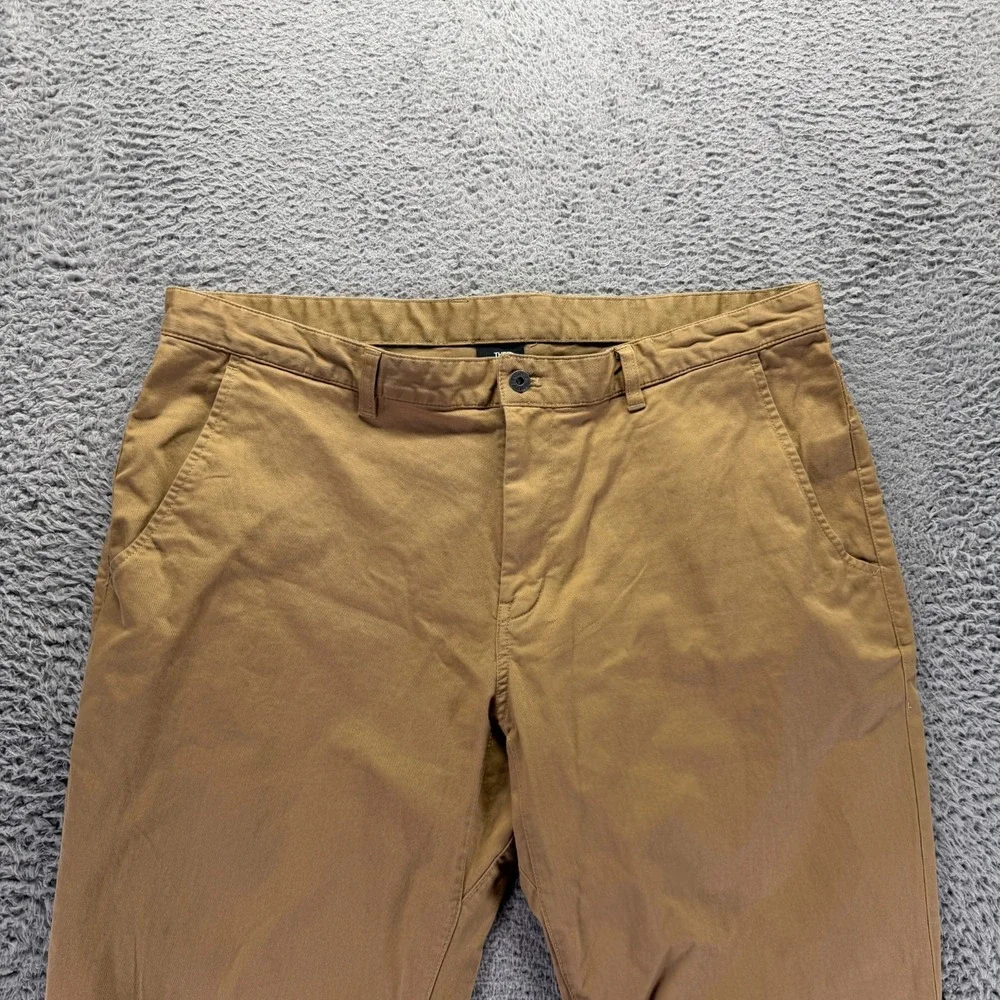 The North Face Pant Men 40x32 Brown Cotton Khakis Straight Travel Hiking Stretch